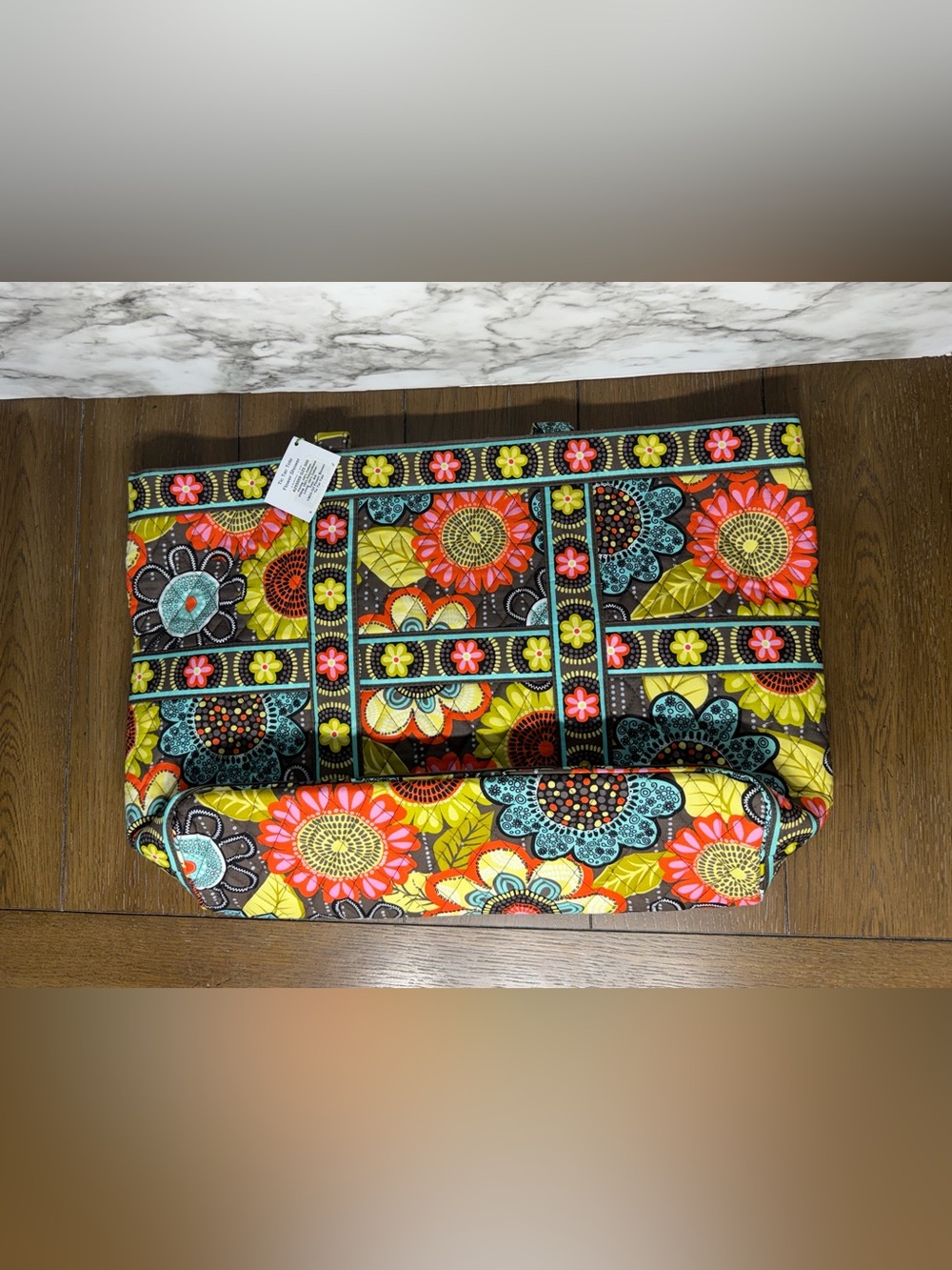 Vera Bradley Tic Tac Tote Retired Pattern Flower Shower New with tags